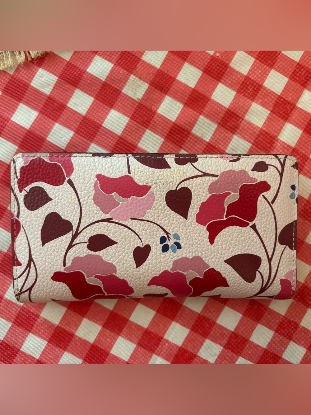 Floral Kate Spade wallet